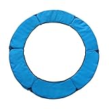 Trampolin Randabdeckung, 140cm Trampolin Federabdeckung, TrampolinErsatzpolster, UV-beständig Reißfest, wasserdichtes TrampolinPad für kleineTrampolin