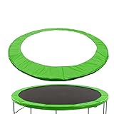 Trampolin Randabdeckung, Ø 183 244 305 cm Federnabdeckung, Randschutz, Reißfest & UV-resistent Sicherheitsmatte, Trampolin Ersatzteile, Standardgröße Trampolinzubehör