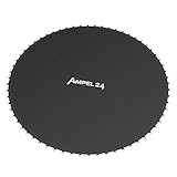 Trampolin Sprungtuch Ø 262 cm passend für Ampel 24, mit 64 Befestigungsösen 10-Fach vernäht, Sprungtuch für Gartentrampolin Ø 305 cm