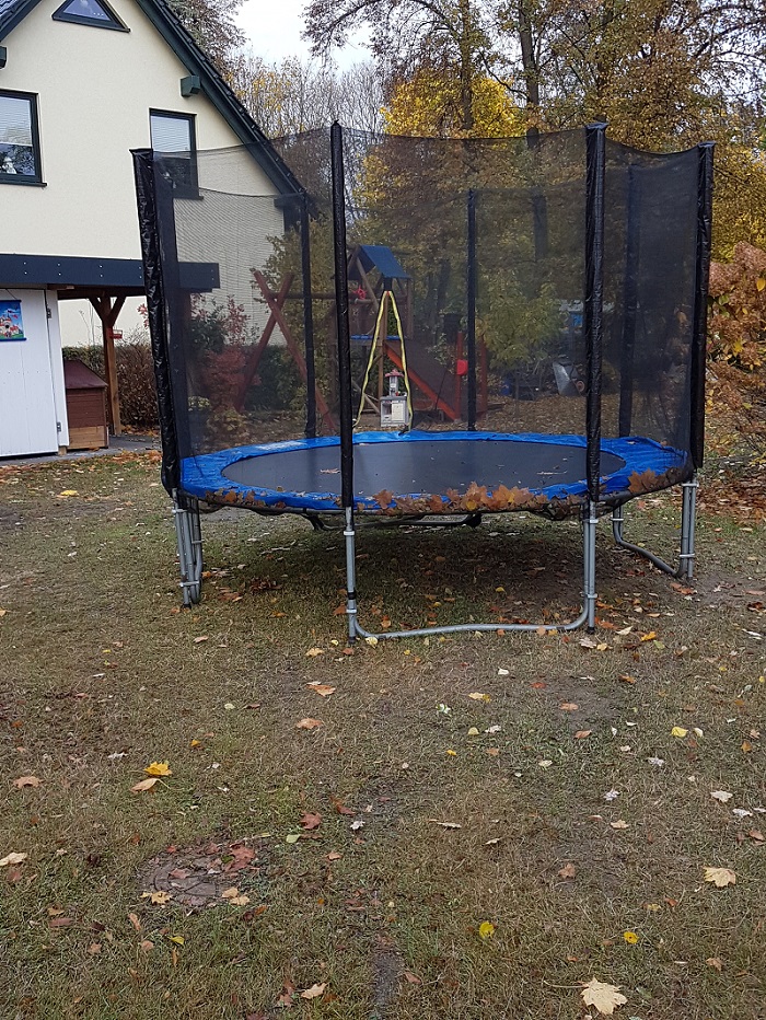 Trampolin Check im Frühjahr