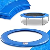 Monzana® Trampolin Randabdeckung Ø 183 cm 30cm breit 100% UV-beständig Reißfest Wetterbeständig Universell Federabdeckung Randschutz