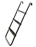 Jumptastic Leiter für Trampoline Trampolinleiter mit 3 Breiten rutschfesten Stufen Universelles Zubehör für rundes/quadratisches Kindertrampolin