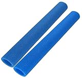 walexo 16 x Trampolin Schaumstoff Schaumstoffabdeckung für 8 Stangensysteme (92 cm, Blau)